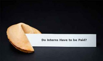 do interns have to be paid