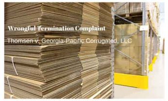Wrongful Termination Complaint