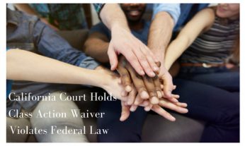 Class Action Waiver