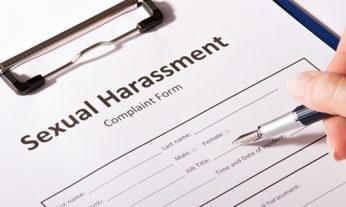 sexual harassment complaint